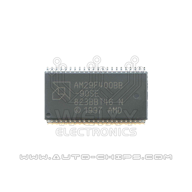 AM29F400BB  Commonly used vulnerable flash chip for automobiles