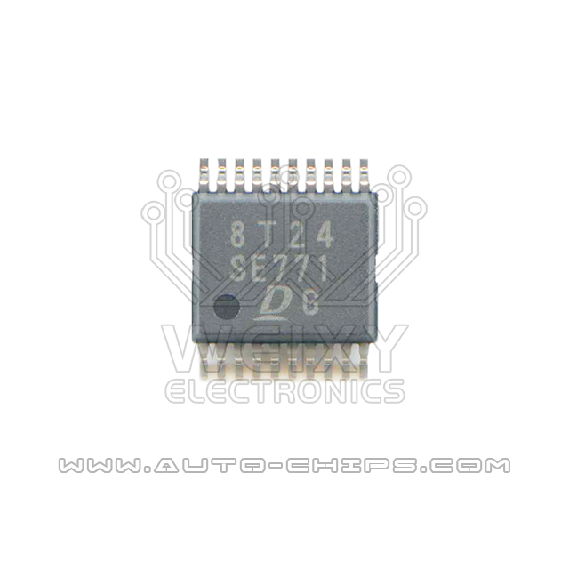 SE771  commonly used vulnerable driver IC for Toyota ECU