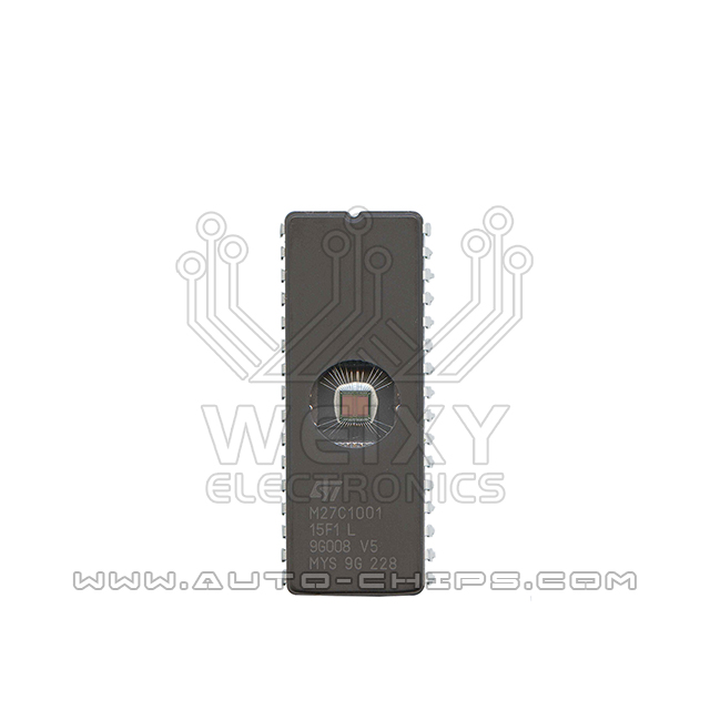 M27C1001-15F1L flash chip use for automotives ECU