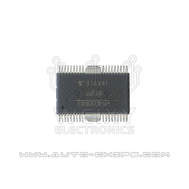 TB9003FG   Vulnerable chip for toyota air-conditioner control unit panel