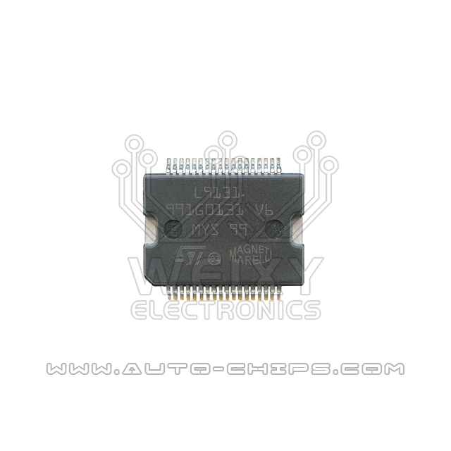L9131  Commonly used power driver chip for Fiat MARELLI ECU