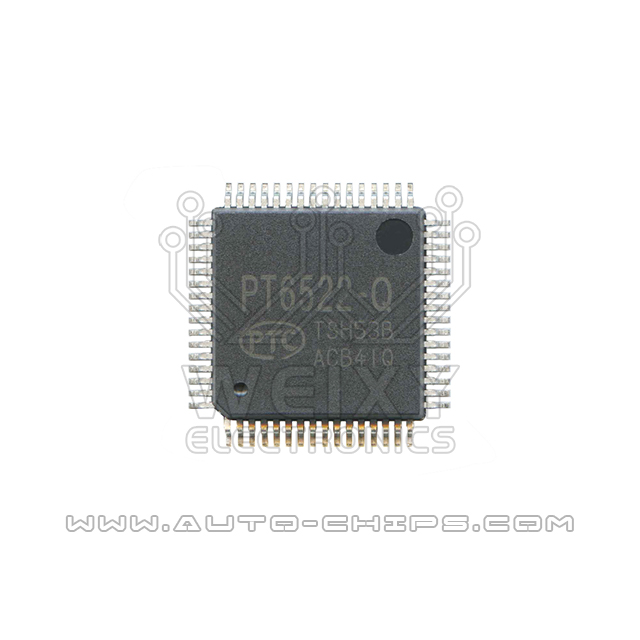 PT6522-Q chip use for automotives ECU