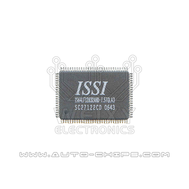 ISSI IS64LF12832AHD-7.5TQLA3 chip use for CAT Caterpillar ECM