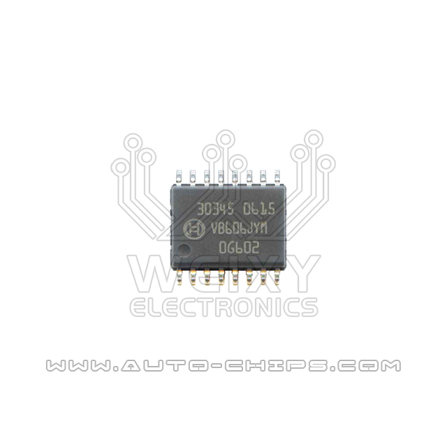 30345 vulnerable ignition driver chip for Bosch ME7.5 ECU