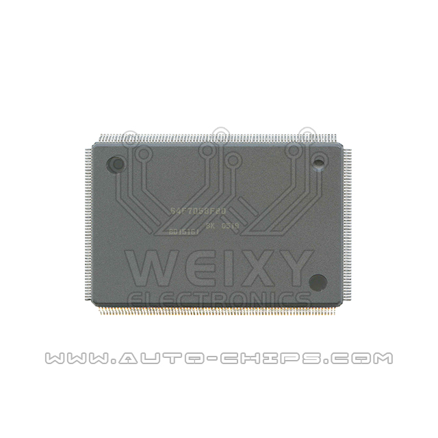 64F7058F80  Vulnerable IC for automobiles/excavators/trucks(RENESAS MCU)