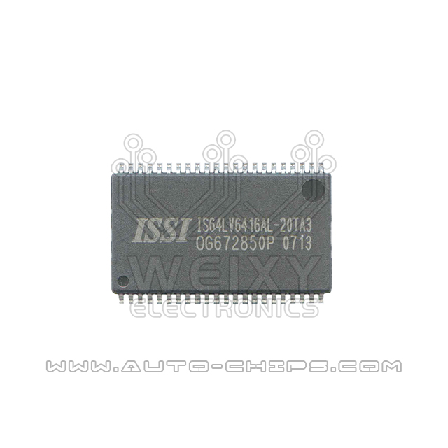 ISSI IS64LV6416AL-20TA3 chip use for CAT Caterpillar ECM