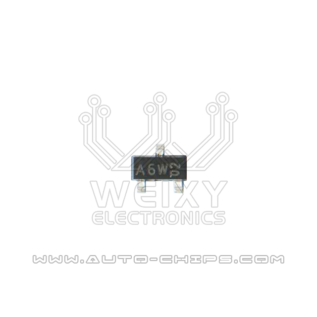 A6W Commonly used vulnerable automotive transistors