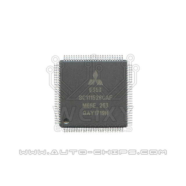E353 SC111528CAF  vulnerable driver for Mitsubishi ECU