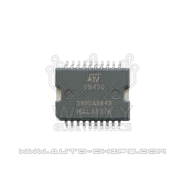 VN450   Vulnerable driver IC for automotive ECU
