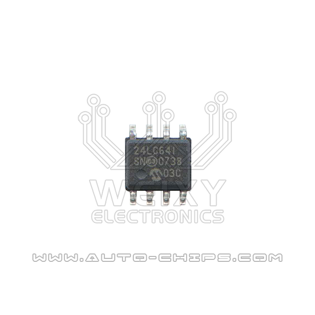 24LC64  Commonly used automotive SOIC EEPROM chips