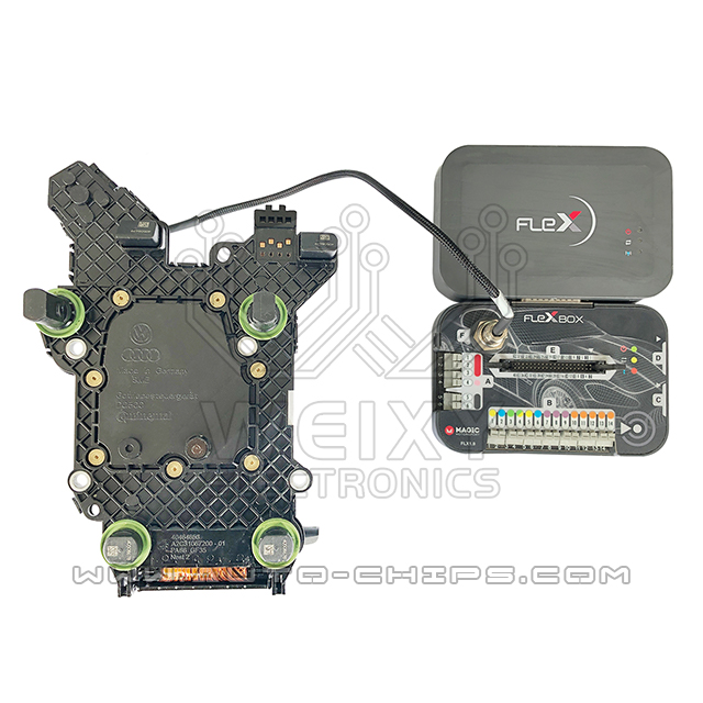 VAG DQ500 DSG test platform cable for magicmotorsport flex