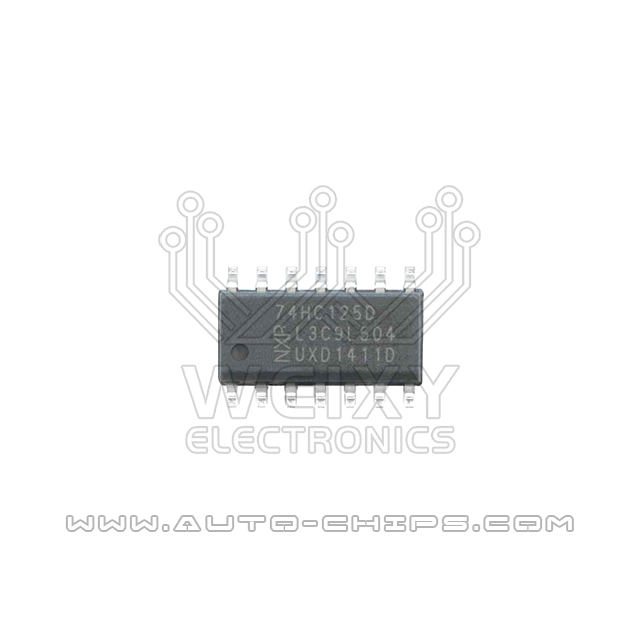 74HC125D  Vulnerable IC for automobiles computer