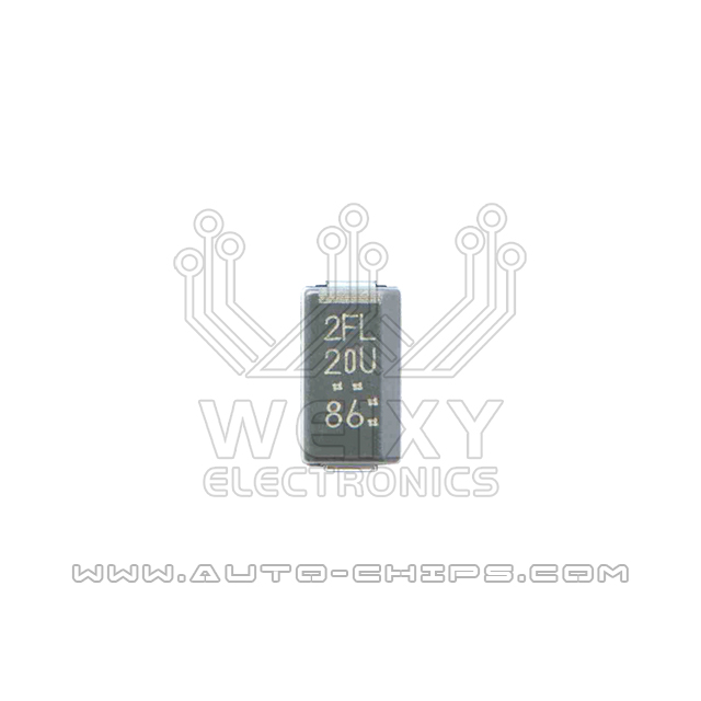 2FL 2PIN chip use for automotives ECU
