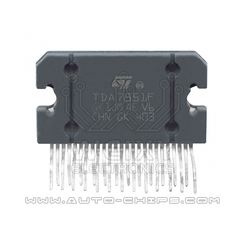 TDA7851F chip use for automotives radio
