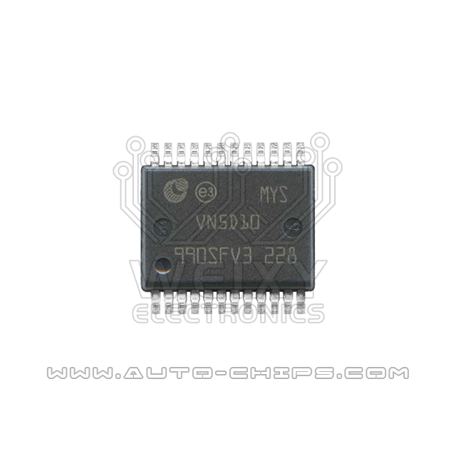 VN5D10 Automotive commonly used vulnerable driver chip