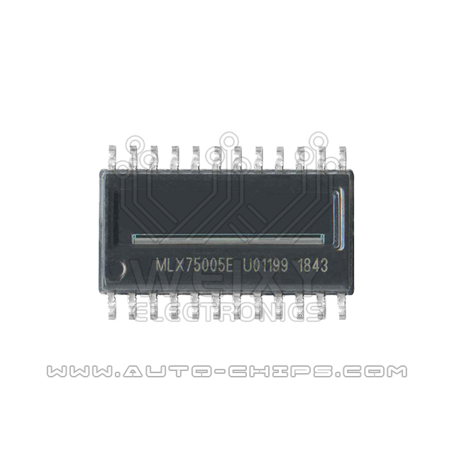 MLX75005E chip use for automotives steering angle