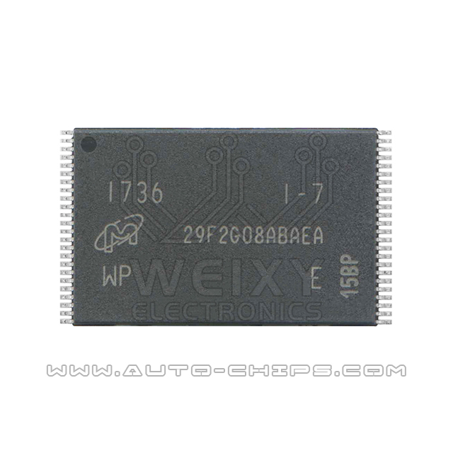 29F2G08ABAEA chip use for automotives radio