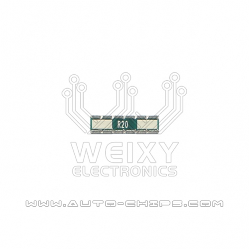 R20 resistor use for automotives