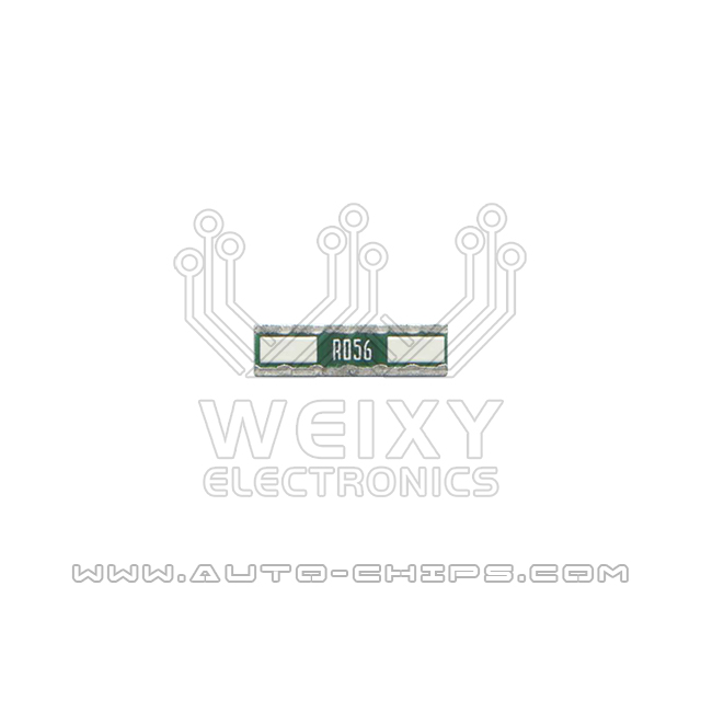 R056 resistor use for automotives