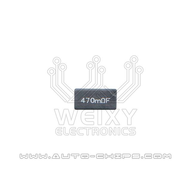 470mRF resistor use for automotives ECU