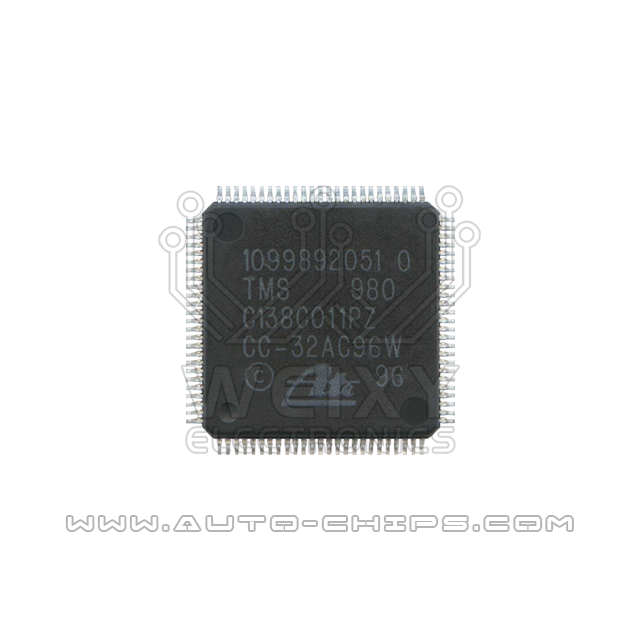 1099892051 0 TMS 980 C138C011PZ chip use for automotives ABS ESP