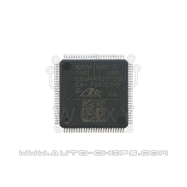 1061413801 0 TMS 980 C33AA027PZQ chip use for automotives ABS ESP