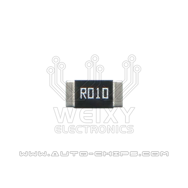 R010 resistor use for automotives ECU