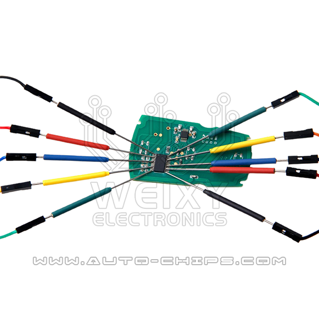 Universal test clip socket adapter for chips - Type 2