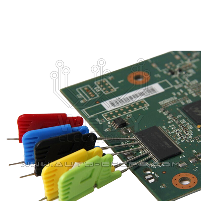 Universal test clip socket adapter for chips - Type 1