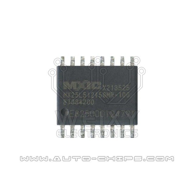 MX25L51245GMR-10G flash chip use for automotives ECU