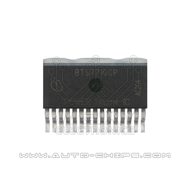 BTS7710GP Automotive commonly used vulnerable driver chip