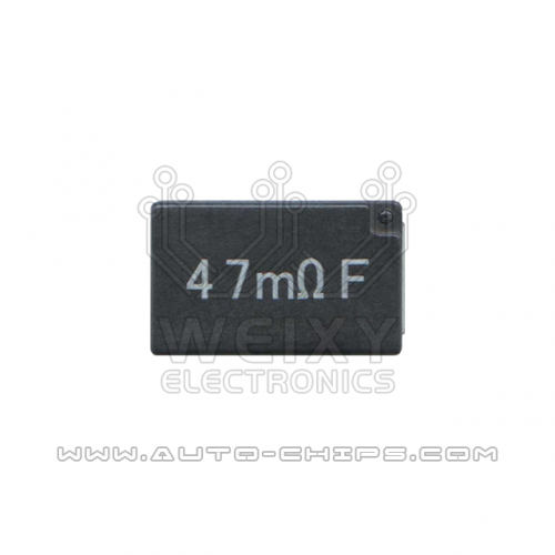 47mRF resistor used for automotives