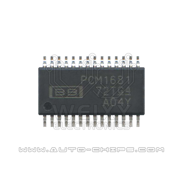 PCM1681 chip use for automotives