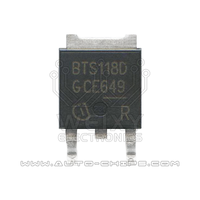 BTS118D   commonly used vulnerable driver chip for automobiles
