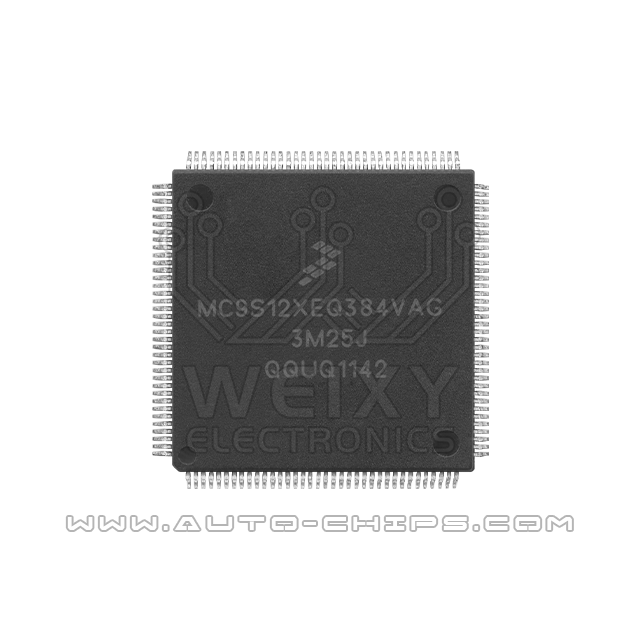 MC9S12XEQ384VAG 3M25J commonly used vulnerable MCU storage chips for car ECU