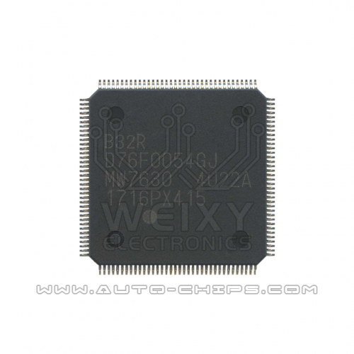 D76F0054GJ MCU chip use for automotives