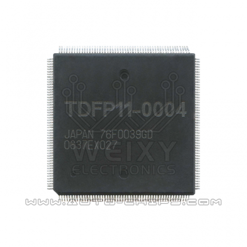 TDFP11-0004 76F0039GD MCU chip use for TOYOTA DENSO ECU