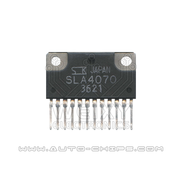 SLA4070    commonly used vulnerable driver IC for Toyota ECU