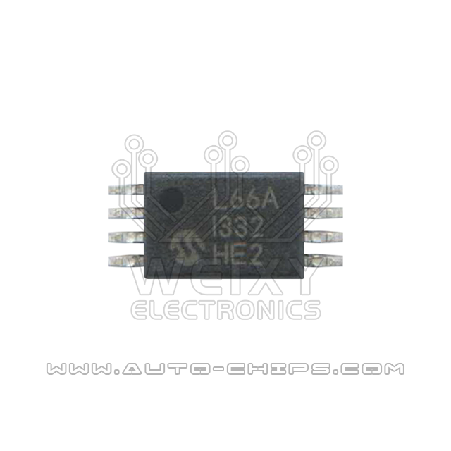 L66A 93C66 TSSOP8   Commonly used vulnerable flash chip for automotive dashboard