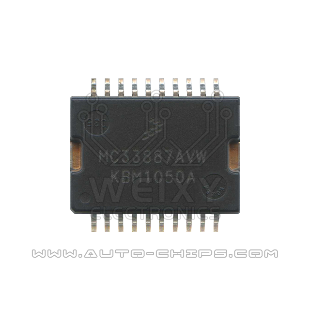 MC33887AVW  commonly used vulnerable drive chip for Nissan ECU