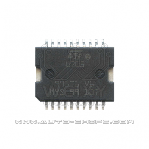 U705 commonly used vulnerable  idle throttle drive chip for  SIEMENS Automotive ECU