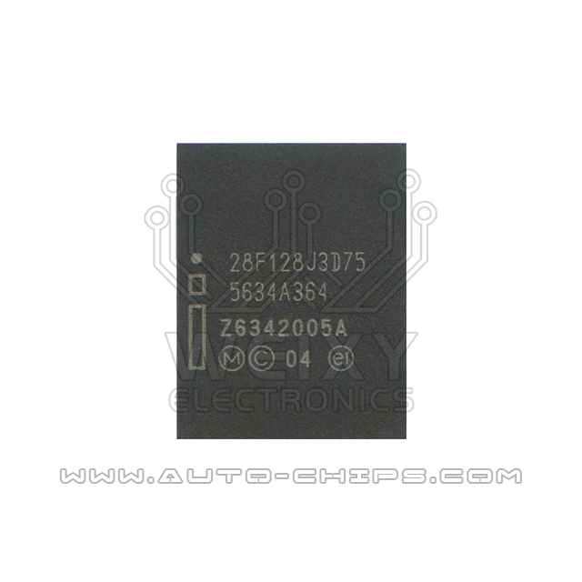 28F128J3D75 Vulnerable chips for amplifier of automobiles