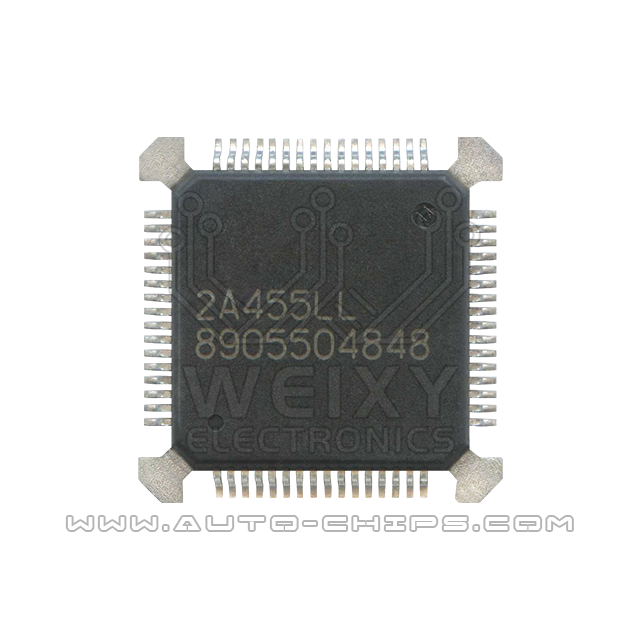 8905504848  ECU commonly used vulnerable driver  chip