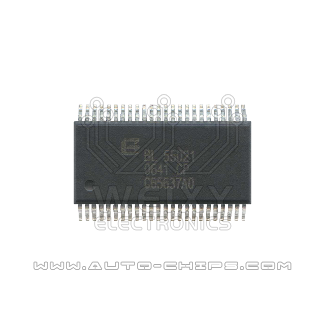 BL55021  commonly used vulnerable chip for automobiles