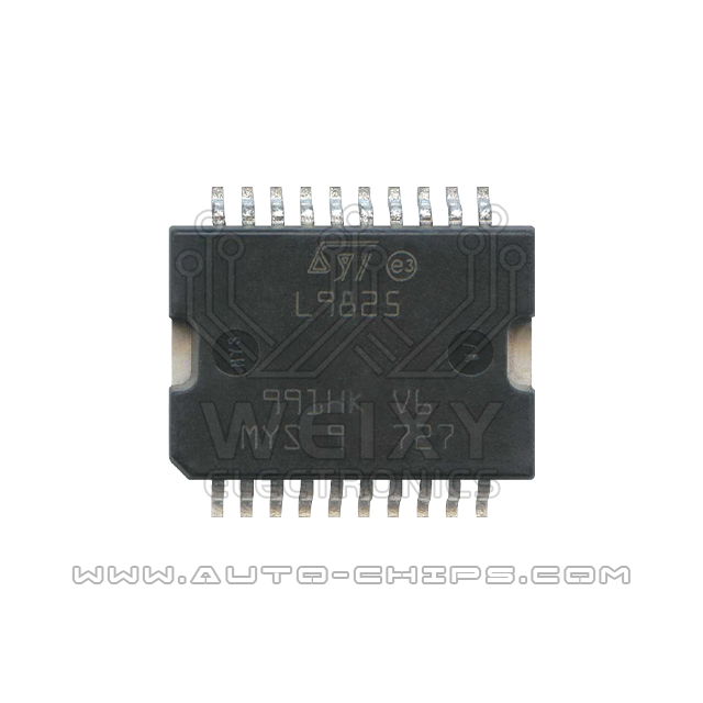 L9825 Bosch ECU commonly used vulnerable idle throttle drive chip