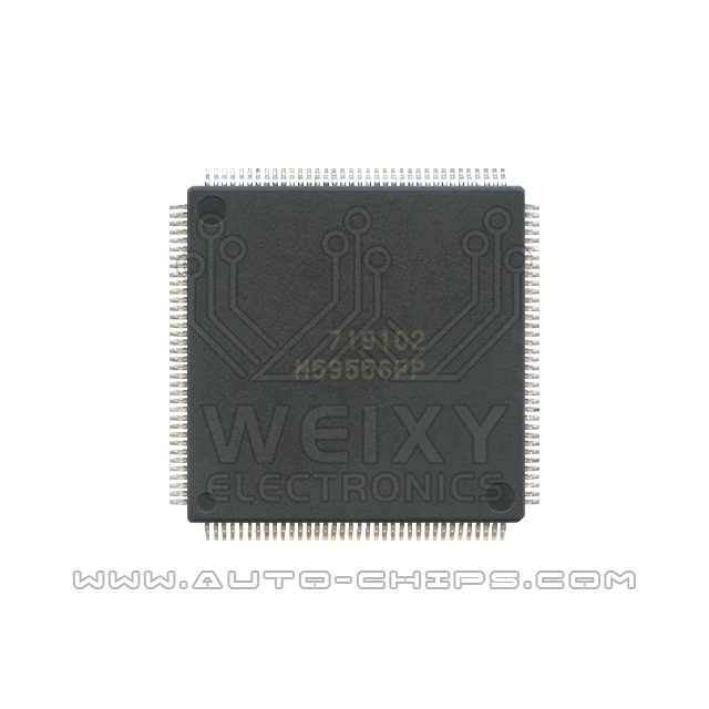 M59556FP commonly used vulnerable drive chip for Nissan ECU