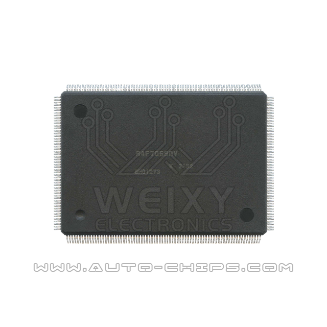 R4F70590V MCU chip use for automotives ECU