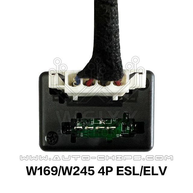 Universal steering lock emulator for Mercedes W169 W245 W202 W208 W210 W203 W209 W211 W639 W906 Vito Crafter Sprinter with lock sound - Plug and Play
