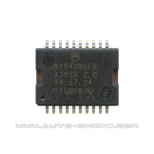 XY94086FB ATM38 2.0 94.67.14 chip use for automotives ECU