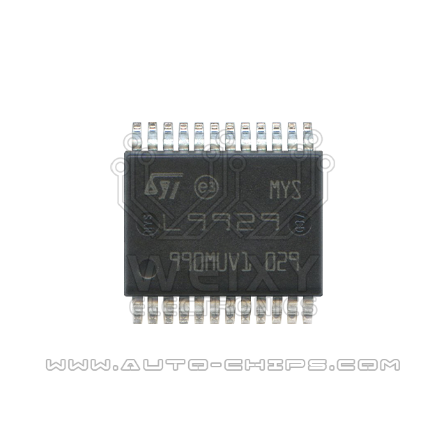 L9929 24PIN   commonly used vulnerable valve driver chip for Automotive ECU